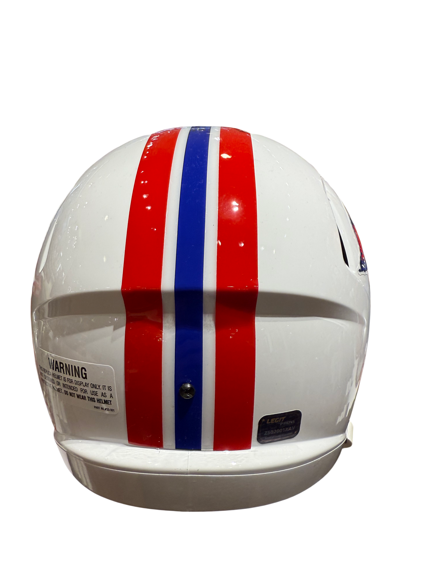New England Patriots TreVeyon Henderson Signed Autographed Full-Size Replica Helmet with PROVA COA