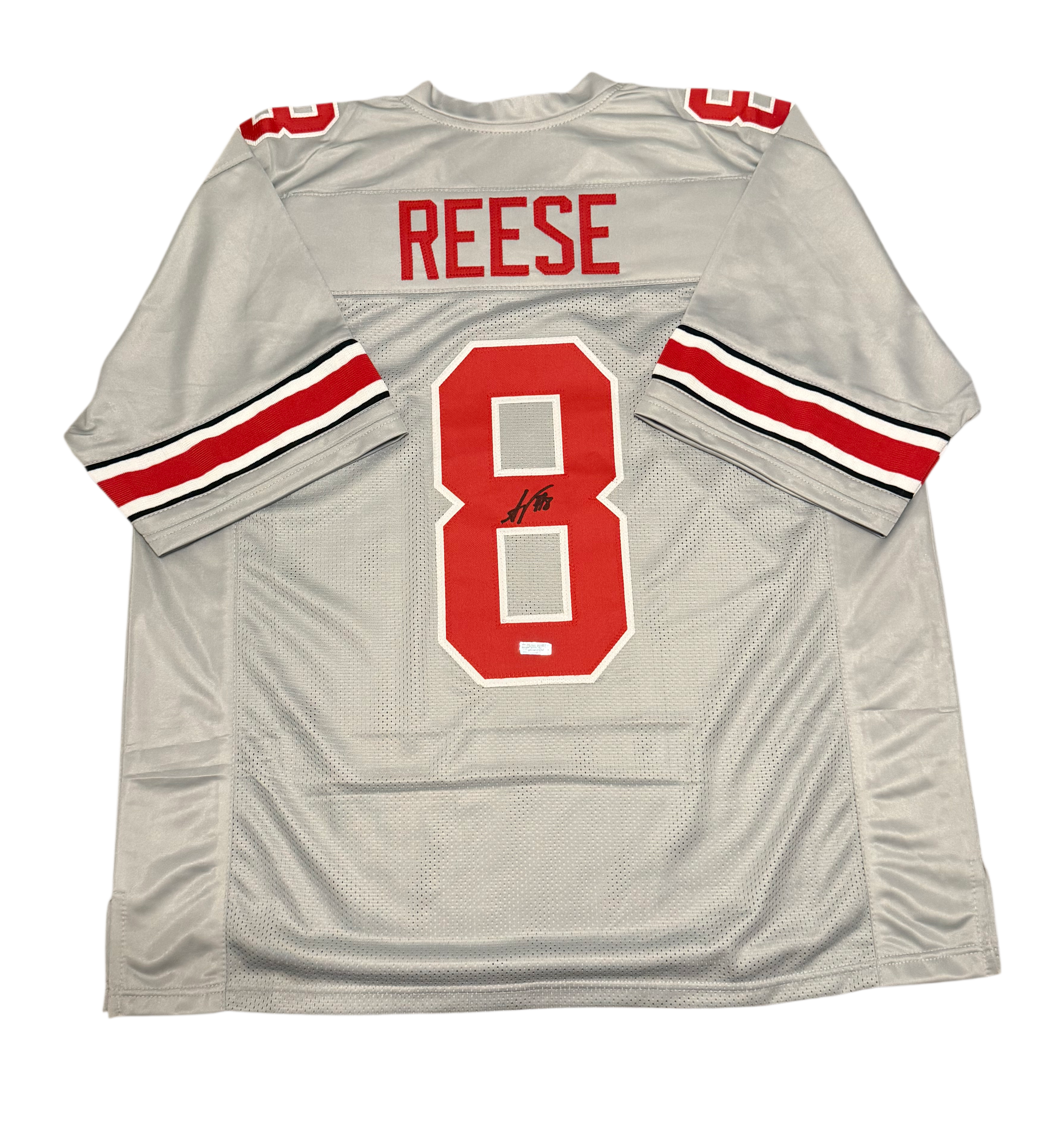 Arvell Reese Signed Autographed Ohio State Buckeyes Gray Custom