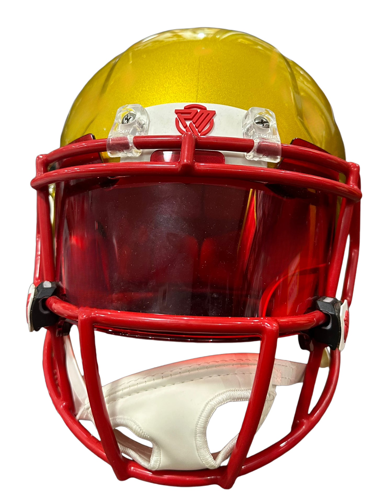 Kansas City Chiefs Patrick Mahomes Hand Signed Autographed Flash Alternate Full Size Authentic Helmet with BECKETT COA