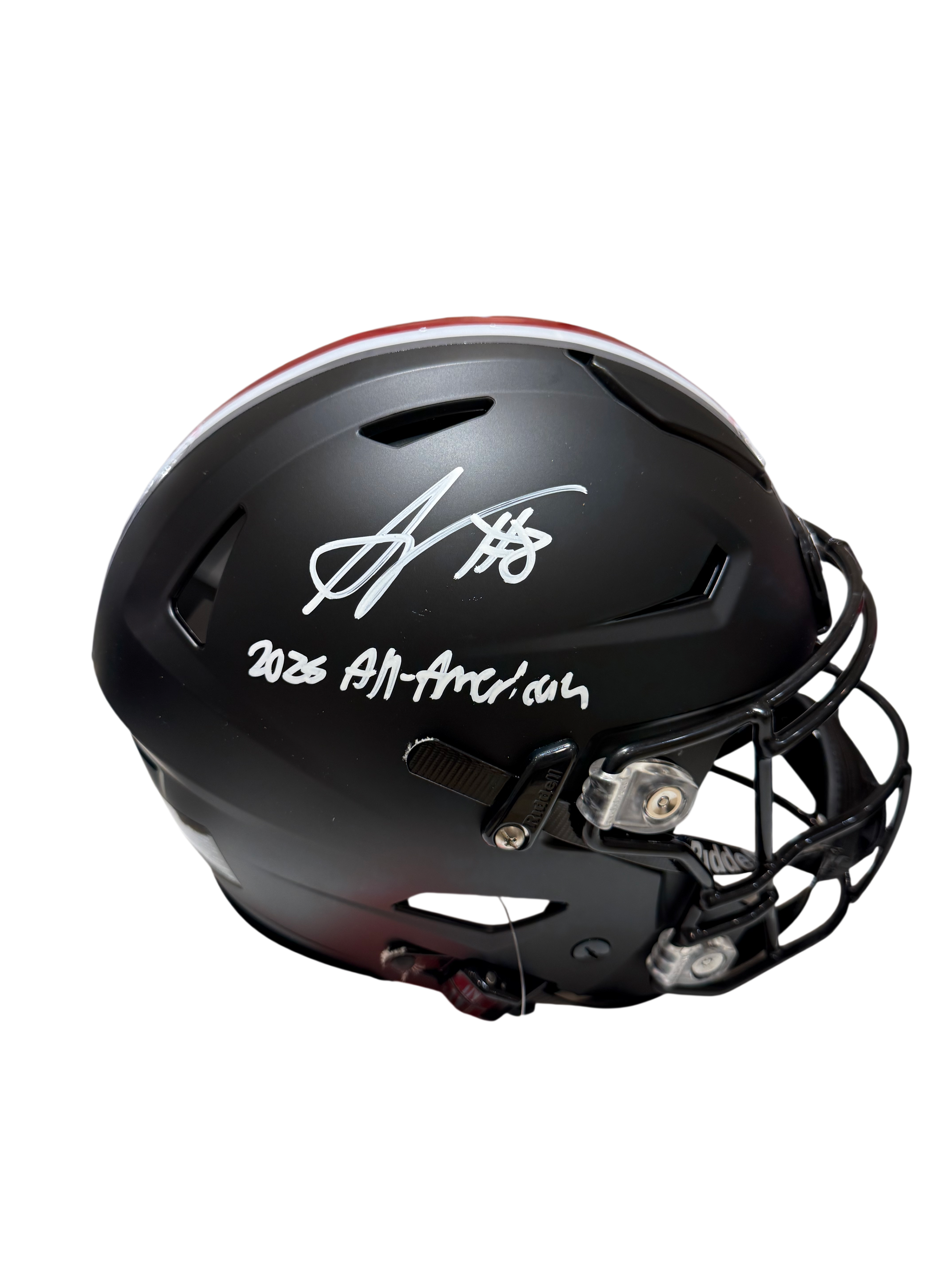 選手支給品サイン入り ジュリアス・ベック スペツィア・カルチョ アウェイ Arvell Reese Signed Autographed Ohio State Buckeyes Full Size