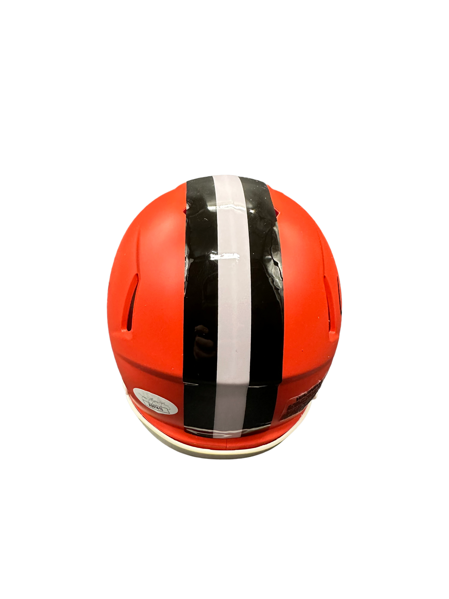 Cleveland Browns Nick Chubb Hand Signed Autographed Mini Helmet with JSA COA