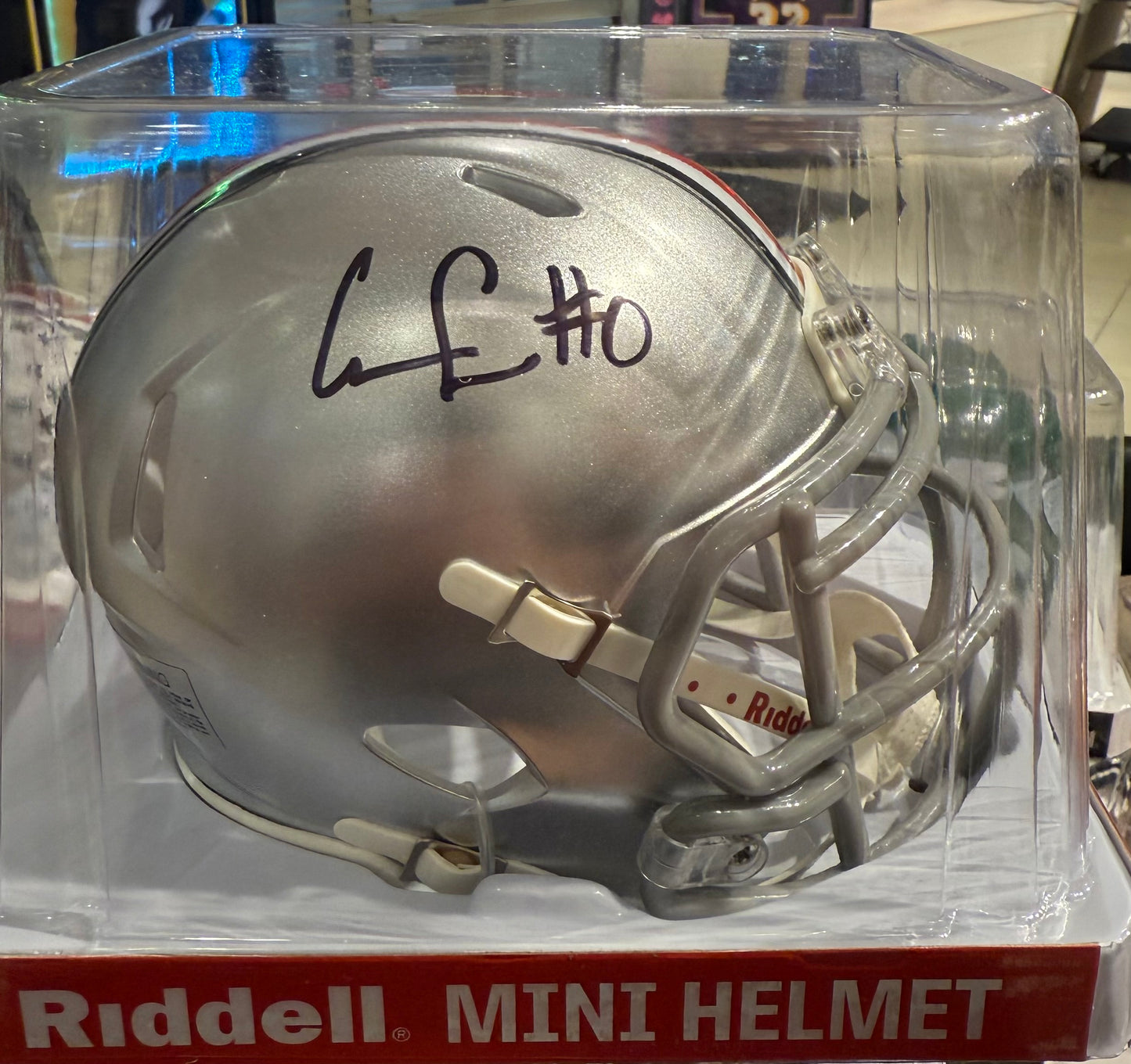 The Ohio State Buckeyes Cody Simon Hand Signed Autographed Mini Helmet Certified COA