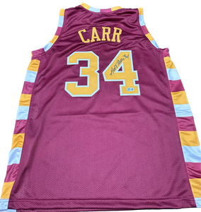 Cleveland Cavaliers Austin Carr Signed Custom Jersey Beckett COA
