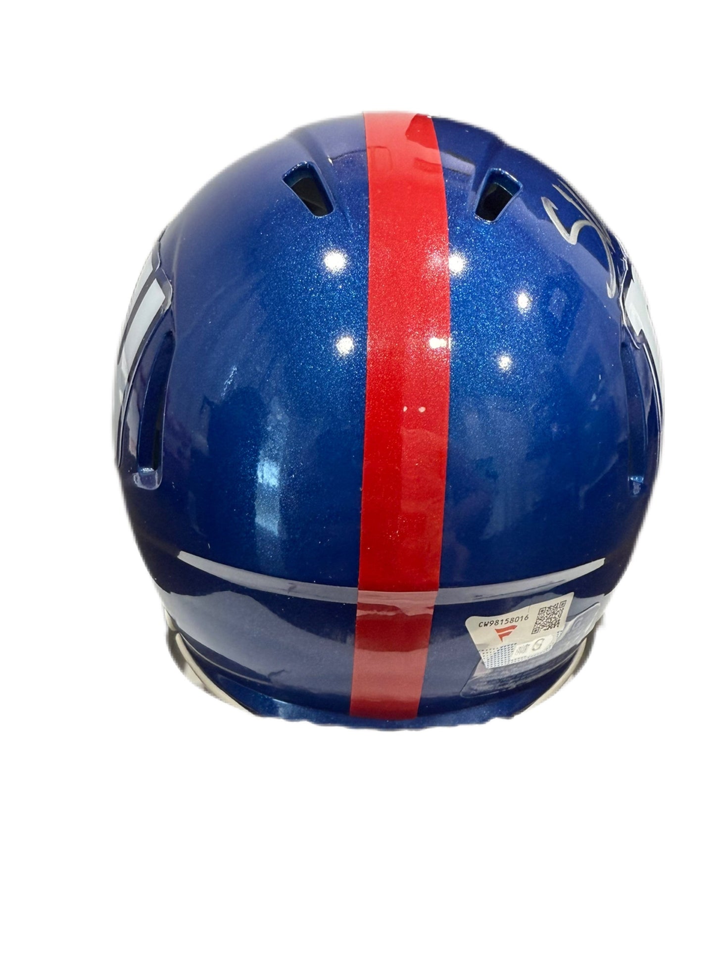 Cam Skattebo Signed Autographed New York Giants Mini Helmet Fanatics COA