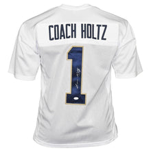 Load image into Gallery viewer, Notre Dame Coach Lou Holtz Signed Jersey JSA COA