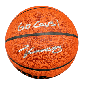 Cleveland Cavaliers Isaac Okoro Hand Signed Autographed Basketball “Go Cavs” Inscription Beckett COA