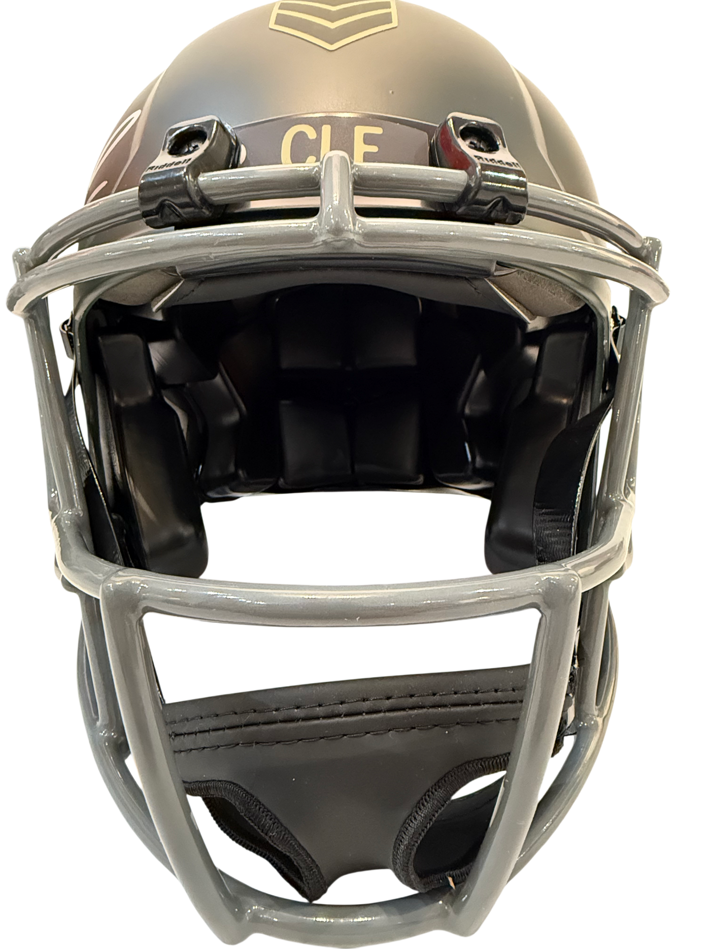 Quinshon Judkins Signed Autographed Cleveland Browns Authentic Speed Salute To Service Helmet Beckett COA