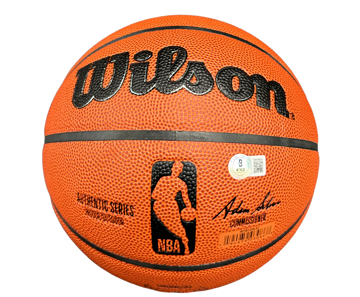 Cleveland Cavaliers Isaac Okoro Hand Signed Autographed Basketball “Go Cavs” Inscription Beckett COA