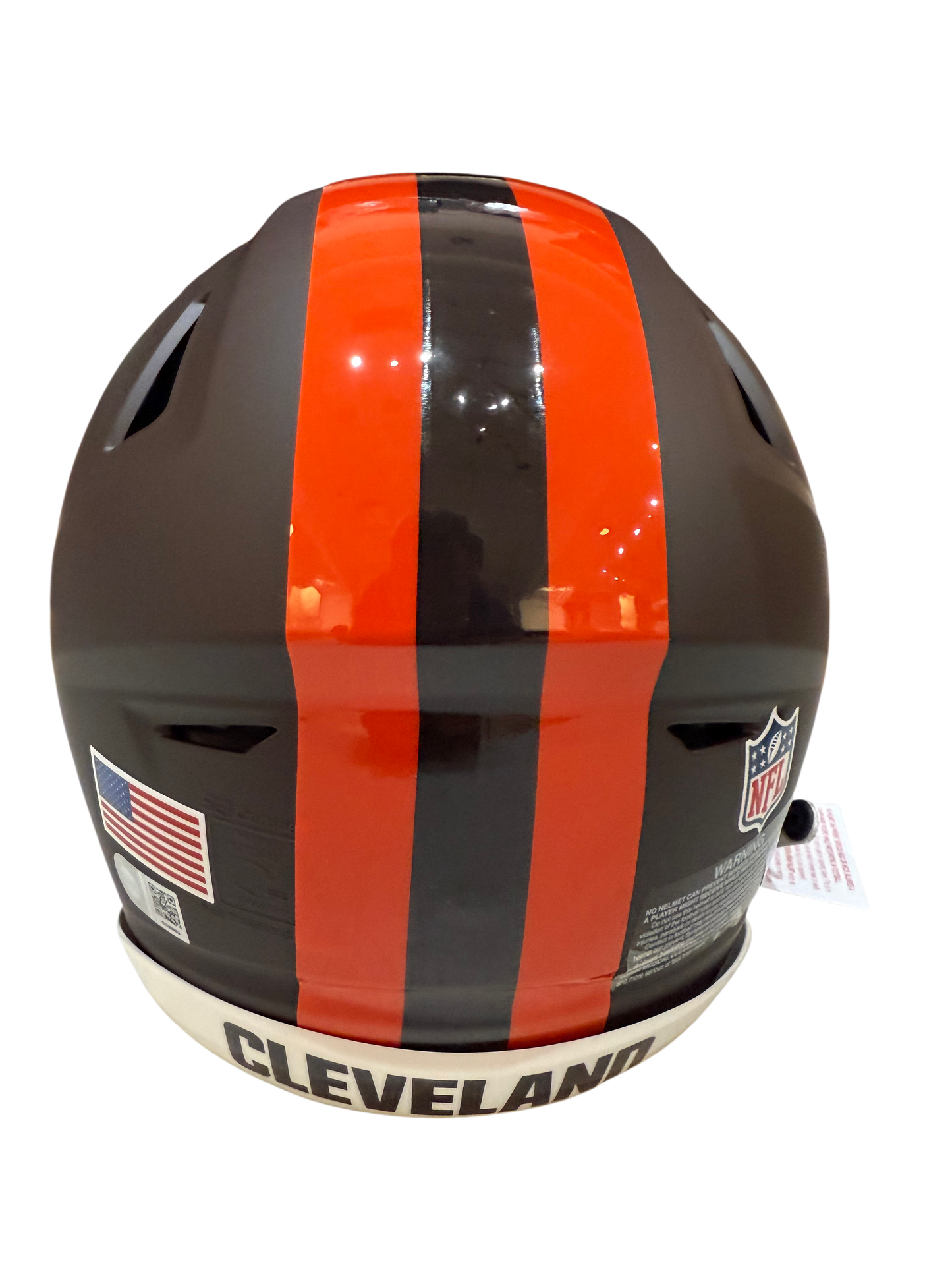 Quinshon Judkins Signed Autographed Cleveland Browns Alpha Dawg Speed Flex Helmet With “Dawg Pound” Inscription Swau COA