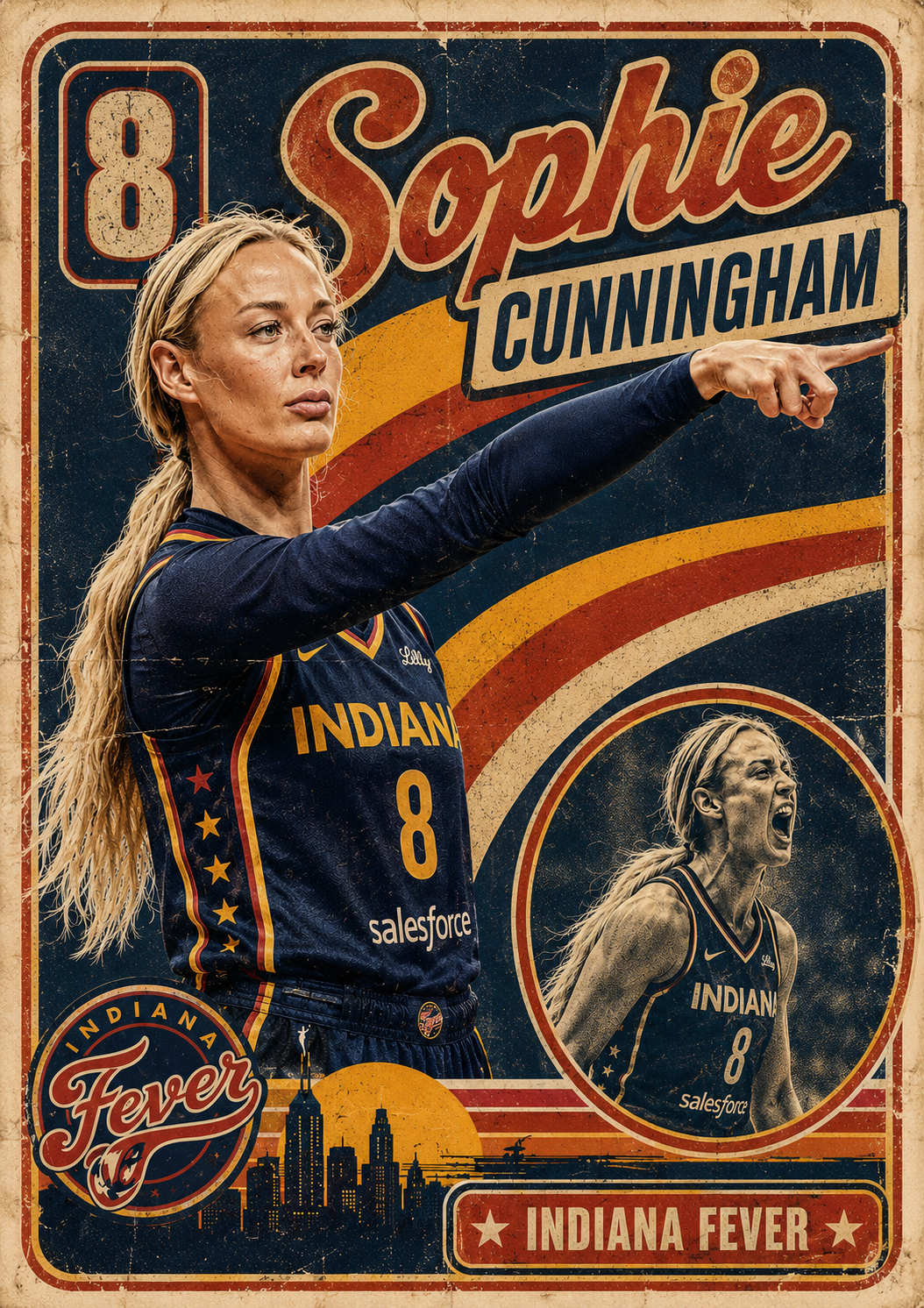 Pre-Sale Sophie Cunningham Autographed Photo