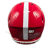 Load image into Gallery viewer, ALABAMA CRIMSON TIDE NICK SABAN SIGNED NCAA SPEED AUTHENTIC HELMET INSCRIBED “Roll Tide” Beckett COA