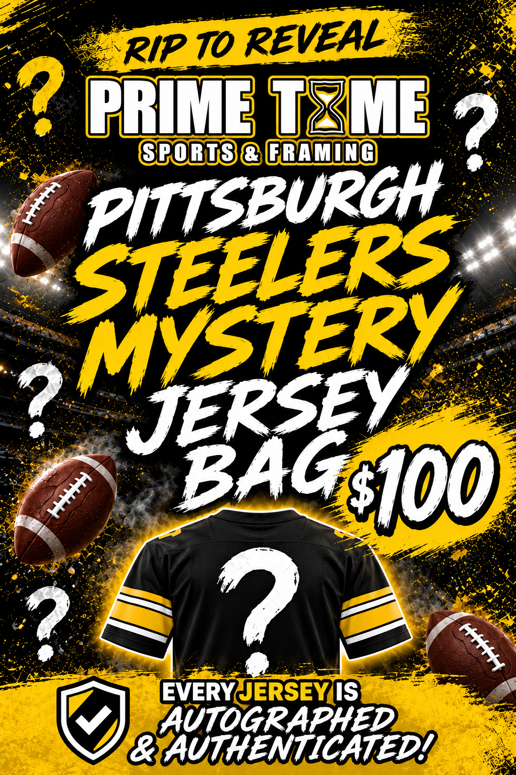 Pittsburgh Steelers Mystery Jersey
