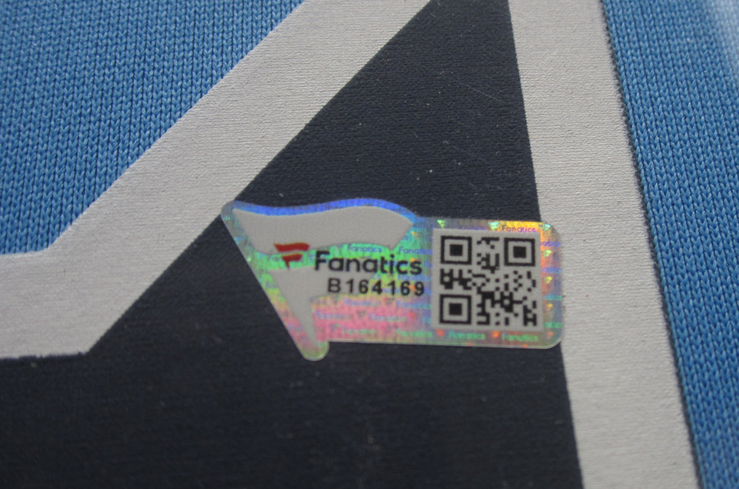 Tennessee Titans Derrick Henry Hand Signed Autographed Blue Jersey Framed & Matted with FANATICS Authentic COA