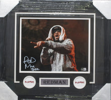 Load image into Gallery viewer, American Rapper Redman Signed 11x14 Photo Framed &amp; Matted with BECKETT COA