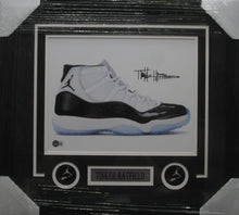Load image into Gallery viewer, Air Jordan Designer Tinker Hatfield Signed 11x14 Photo Framed &amp; Matted with BECKETT COA