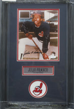 Load image into Gallery viewer, Cleveland Indians Julio Franco Signed 8x10 Photo Framed &amp; Matted with JSA COA