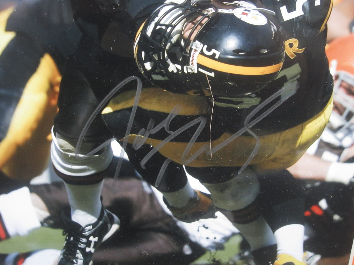 Cleveland Browns Joe Thomas Signed 8x10 Photo Framed & Matted with JSA