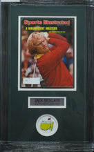 Load image into Gallery viewer, American Golfer Jack Nicklaus Signed 1975 Sports Illustrated Magazine Framed &amp; Matted with JSA COA