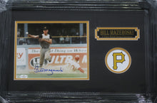 Load image into Gallery viewer, Pittsburgh Pirates Bill Mazeroski Signed 8x10 Photo Framed &amp; Matted with COA