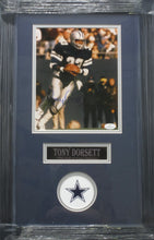 Load image into Gallery viewer, Dallas Cowboys Tony Dorsett Signed 8x10 Photo Framed &amp; Matted with COA