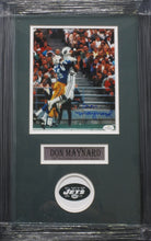 Load image into Gallery viewer, New York Jets Don Maynard Signed 8x10 Photo Framed &amp; Matted with COA