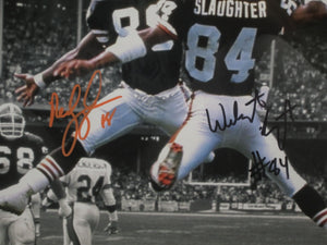 Cleveland Browns Reggie Langhorne & Webster Slaughter Dual Signed 11x14 Photo Framed & Matted with JSA COA