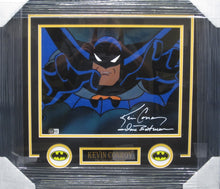 Load image into Gallery viewer, Batman Movie/Television Series &quot;Voice of Batman&quot; Kevin Conroy Signed 11x14 Photo with I am Batman Inscription Framed &amp; Matted with BECKETT COA
