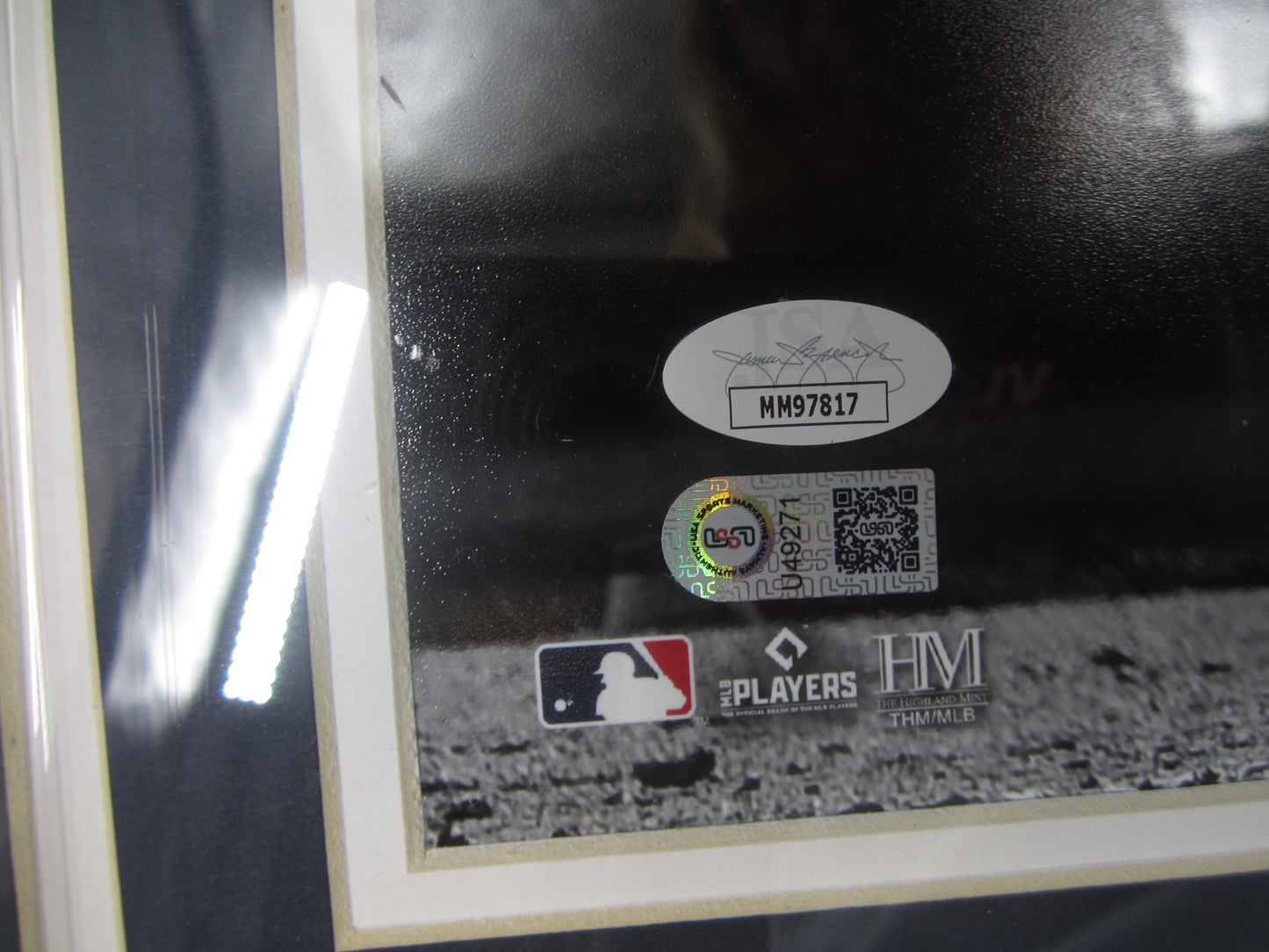 San Diego Padres Fernando Tatis Jr. Hand Signed Autographed 16x20 Photo Custom Framed & Matted with JSA COA