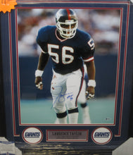 Load image into Gallery viewer, New York Giants Lawrence Taylor Signed 16x20 Photo Framed &amp; Matted with BECKETT COA