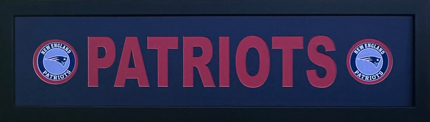 New England Patriots Wall Banger