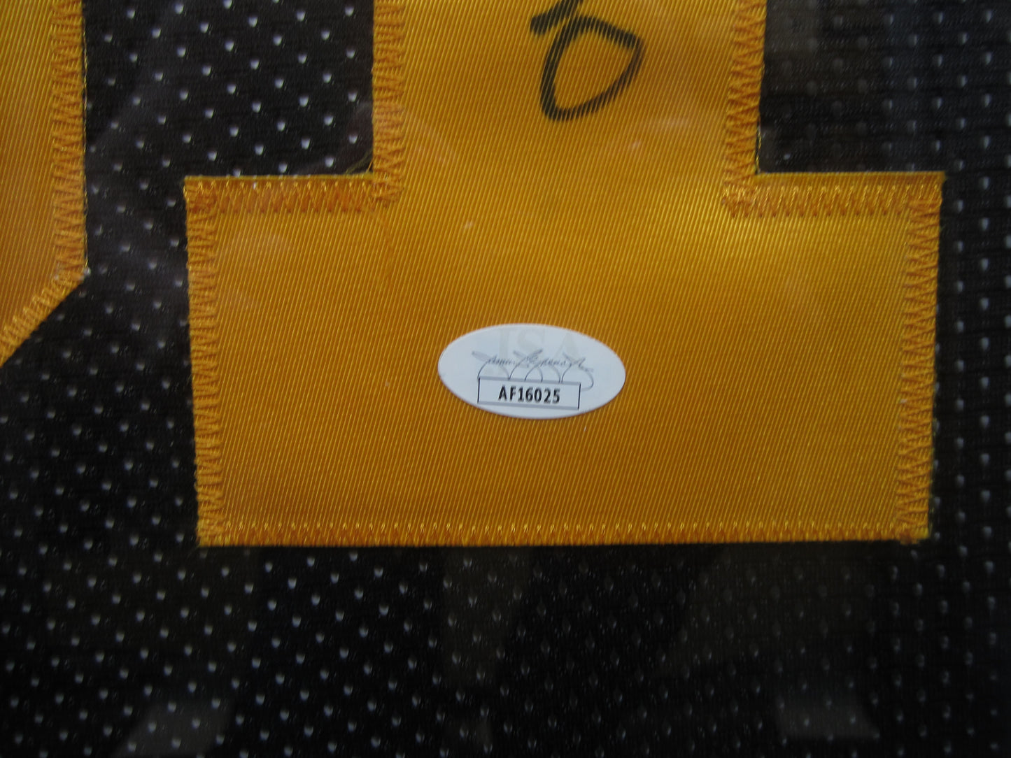 Pittsburgh Steelers Donnie Shell Signed Jersey with HOF 20 Inscription Framed & Matted with JSA COA
