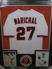 Load image into Gallery viewer, San Francisco Giants Juan Marichal Signed Jersey Framed &amp; Matted with JSA COA
