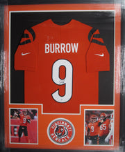 Load image into Gallery viewer, Cincinnati Bengals Joe Burrow Signed Jersey Framed &amp; Matted with COA
