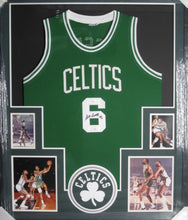 Load image into Gallery viewer, Boston Celtics Bill Russell Signed Jersey Framed &amp; Matted with JSA COA