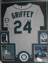 Load image into Gallery viewer, Seattle Mariners Ken Griffey Jr. Signed Jersey Framed &amp; Matted with COA