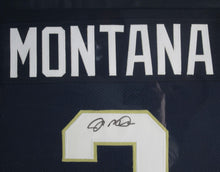 Load image into Gallery viewer, Notre Dame Fighting Irish Joe Montana Signed Jersey Framed &amp; Matted with JSA COA