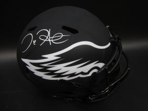 Philadelphia Eagles Jalen Hurts Signed Full-Size Replica Helmet with JSA COA