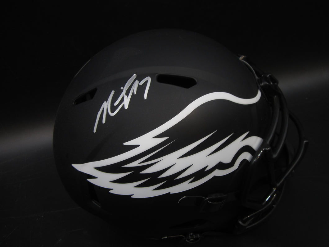Philadelphia Eagles Michael Vick Signed Full-Size Replica Helmet with JSA COA