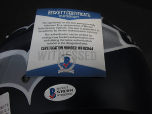Seattle Seahawks DK Metcalf Signed Full-Size Replica Helmet with BECKETT COA