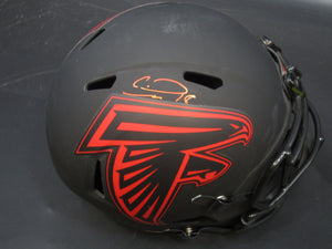 Atlanta Falcons Calvin Ridley Signed Full-Size Replica Helmet with BECKETT COA