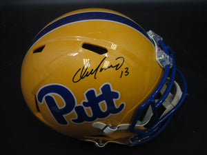 University of Pittsburgh Panthers Dan Marino Signed Full-Size Replica Helmet with RADTKE COA