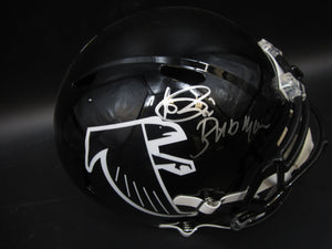 Atlanta Falcons Andre Rison Signed Full-Size Replica Helmet with Schwartz Sports COA
