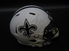 Load image into Gallery viewer, New Orleans Saints Drew Brees Signed Full Size Custom White Replica Helmet with PSA COA