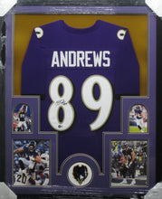 Load image into Gallery viewer, Baltimore Ravens Mark Andrews Sign ed Jersey Framed &amp; Matted with BECKETT COA