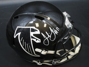 Atlanta Falcons Julio Jones Signed Full-Size Replica Helmet with JSA COA