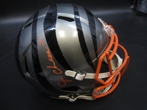 Cincinnati Bengals Ja'Marr Chase Signed Full Size Flash Speed Replica Helmet with FANATICS Authentic COA