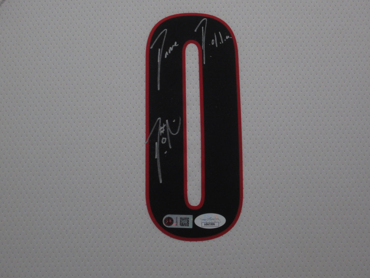 Portland Trail Blazers Damian Lillard Hand Signed Autographed
