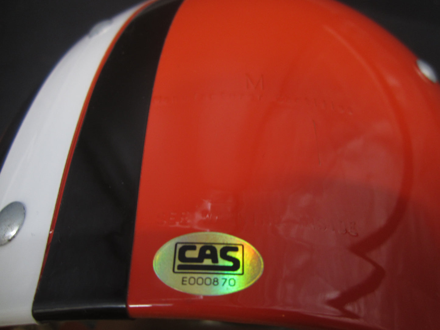 Cleveland Browns Paul Warfield Hand Signed Autographed Full Size Authentic Helmet with '64 CHAMPS Inscription & CAS COA