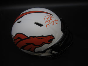 Denver Broncos Peyton Manning Signed Full-Size Authentic Helmet with HOF 21 Inscription & FANATICS Authentic COA