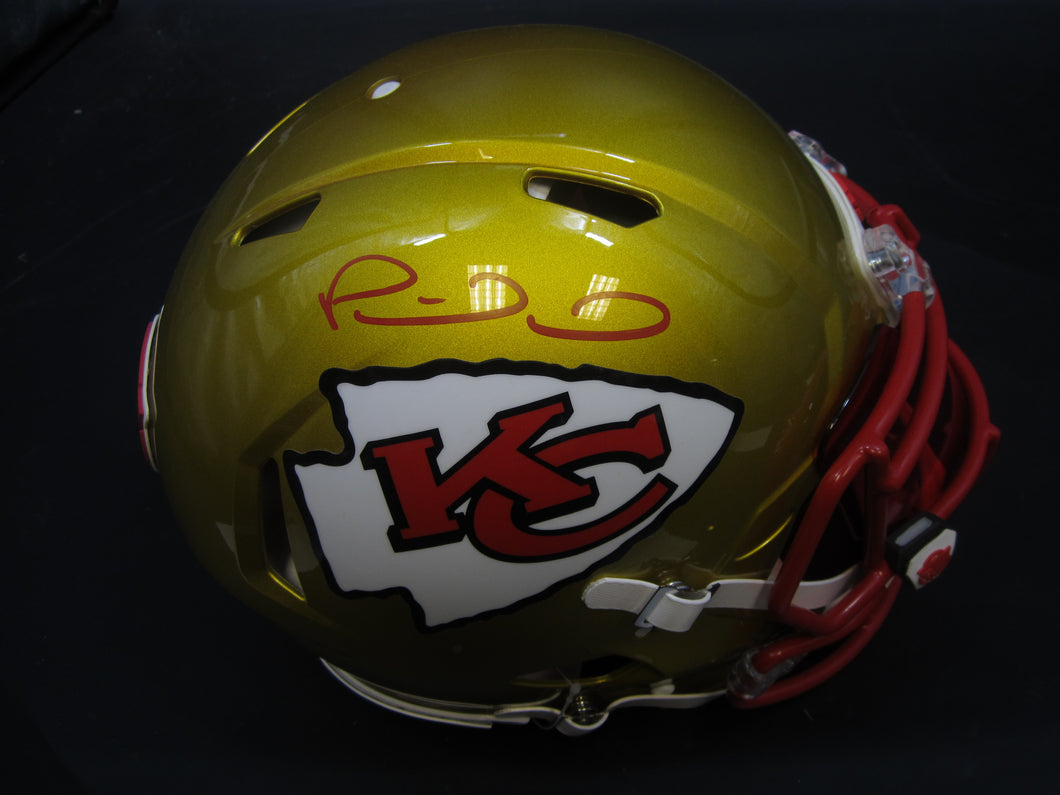 Kansas City Chiefs Patrick Mahomes Signed Flash Alternate Full Size Authentic Helmet with BECKETT COA